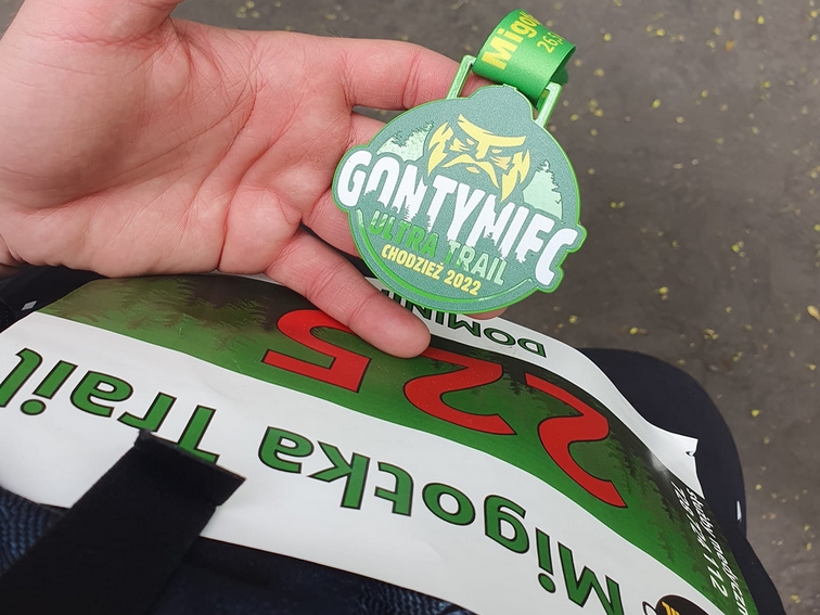 Gontyniec Ultra Trail - medal
